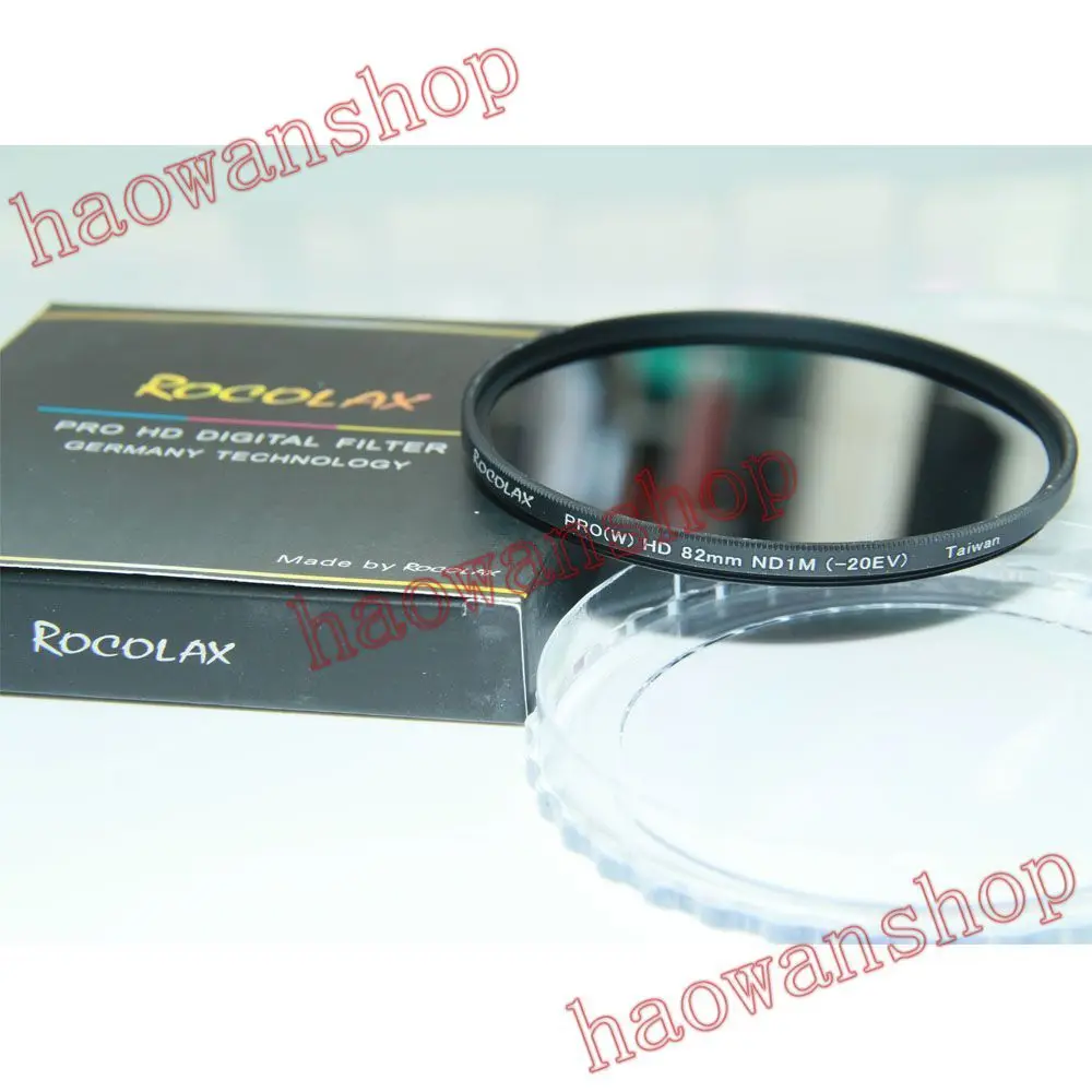

49 52 55 58 62 67 72 77 82 86 95 mm ND1000000 ND1M Neutral Density ND lens Filter 20-Stop for canon nikon pentax sony camera