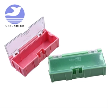 

30pcs Plastic Mini SMD Component Storage Box with 2#- color random