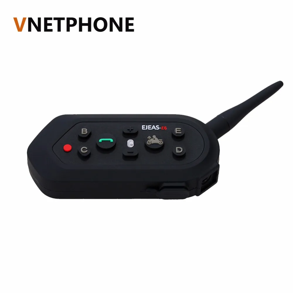 Bluetooth Интерком Vnetphone E6 для мотоцикла 3 0 м|Наушники шлемов| |