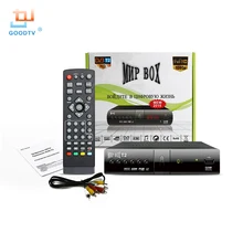 Dvb T2 TV Receiver H.264 1080P HD MNP Smart TV Box Media Player DVB-T2 GOODTV Set-top Box free Russia Channels Box Tv Television
