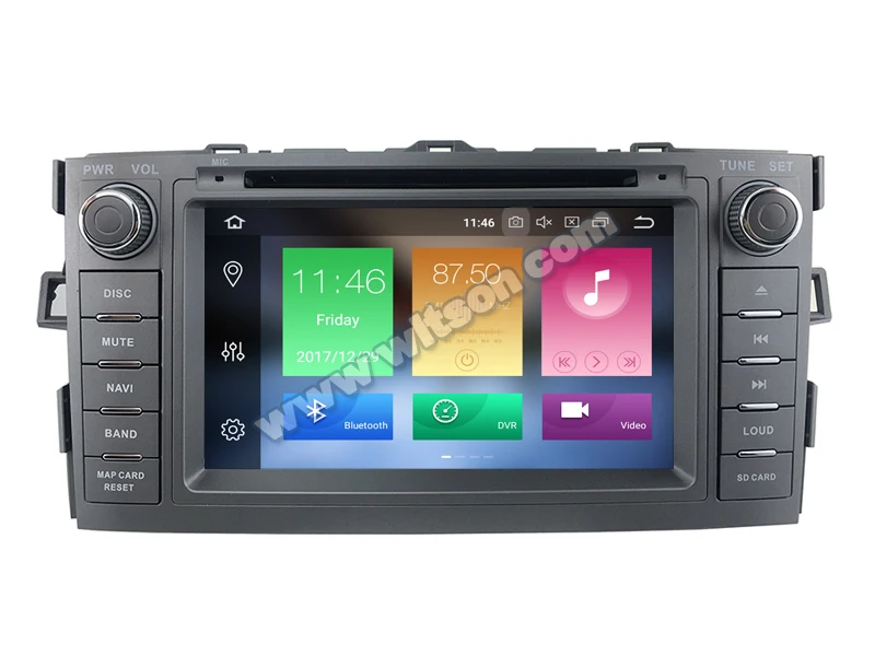 

WITSON CAR DVD player for TOYOTA Auris 2008-2012 Android 8.0 4GB RAM+32GB FLASH 8 Octa Core RADIO NAVI GPS STEREO built in WIFI