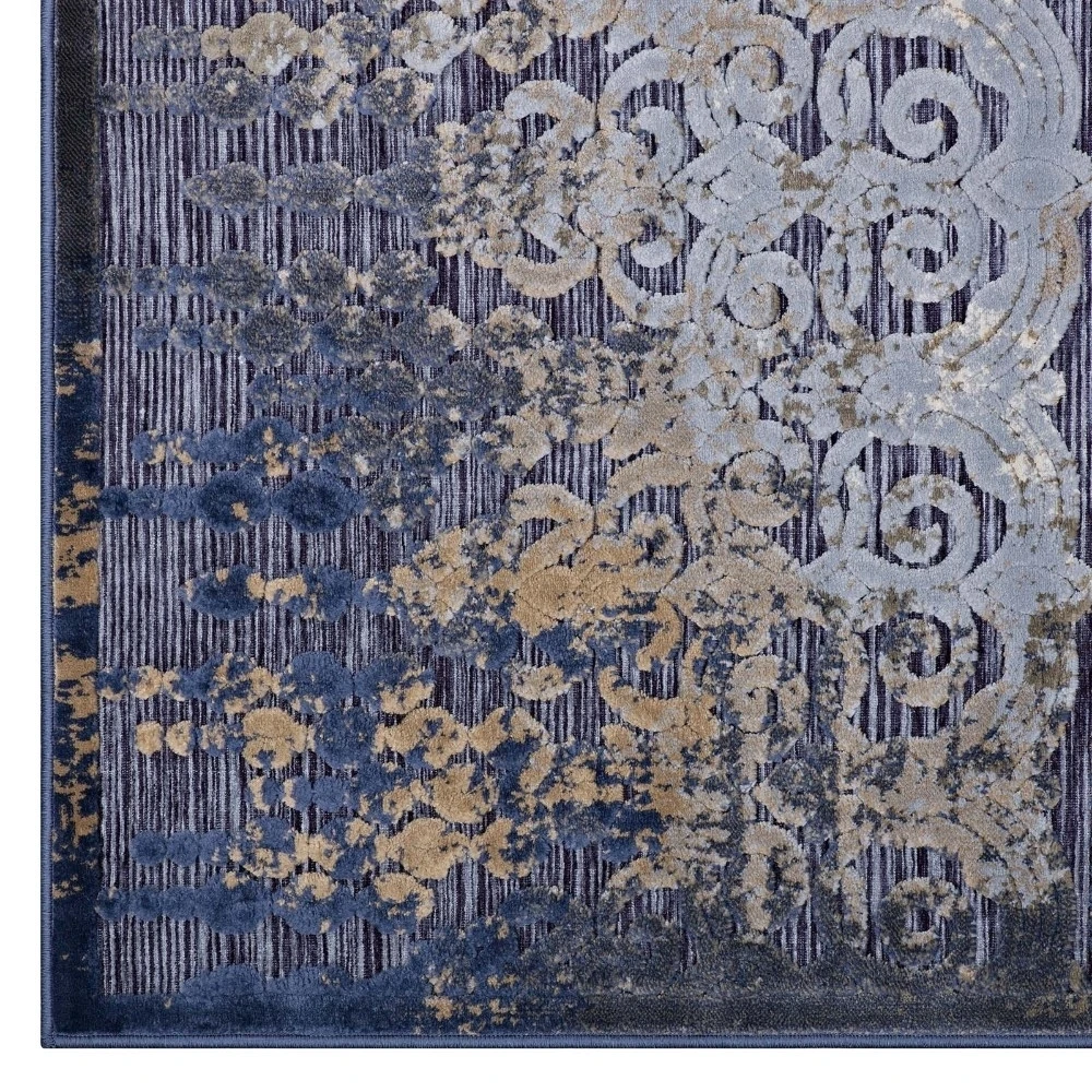 Kalene Distressed Vintage Turkish 8X10 Area Rug (1)