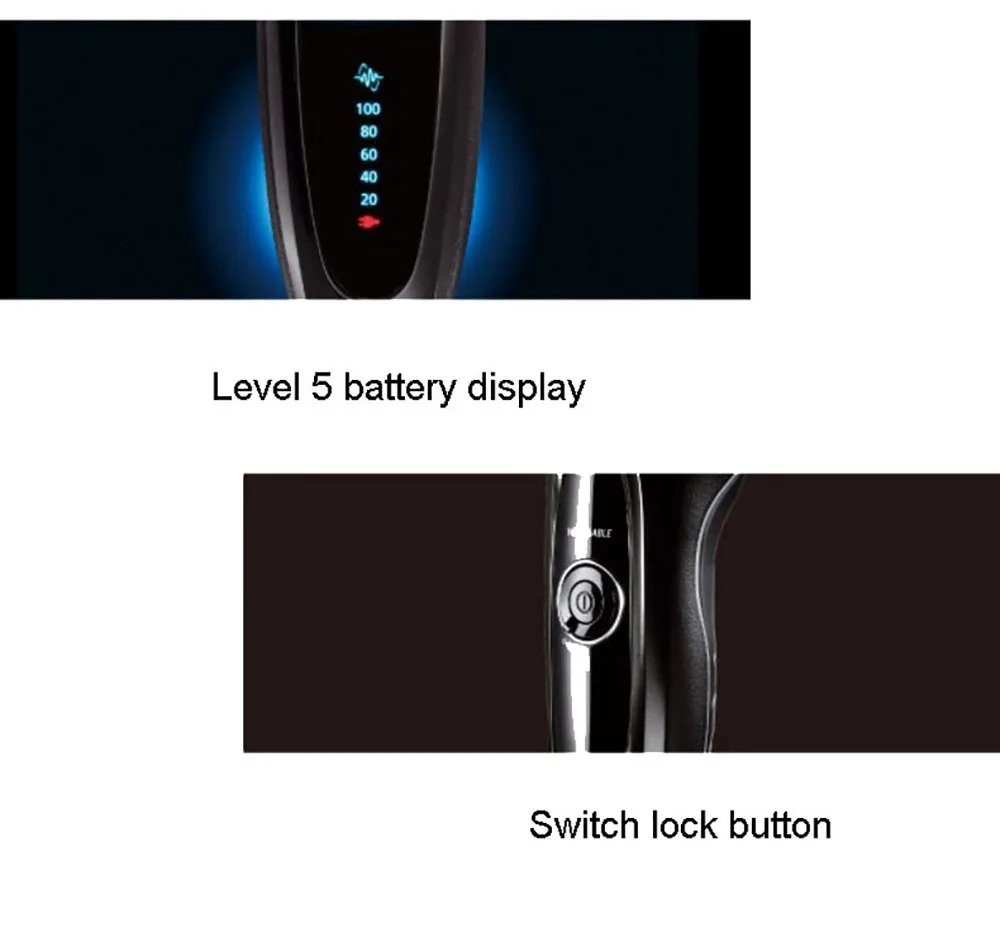 Panasonic ES-LV53 электробритва перезаряжаемая 1 час быстрая зарядка AC двухцелевая интеллектуальная система обнаружения бороды для мужчин