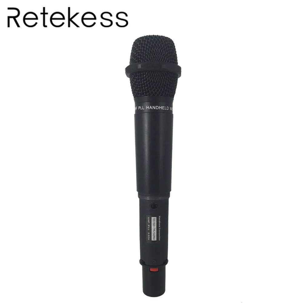 Retekess T125 RF اللاسلكية مؤتمر نظام الترجمة الفورية يده ميكروفون جهاز إرسال سمعي ل اجتماع