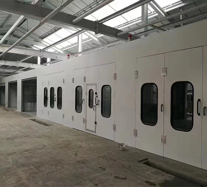  High Quality Car Surface Maintenance Painting baking Computer-controlled Repairing Line