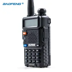 УФ 5R Baofeng Любительское радио CB Walkie Talkie Dual Band UV5R Портативный трансивер VHF UHF FM 5R охоты радио 128CH VOX Walky Talky