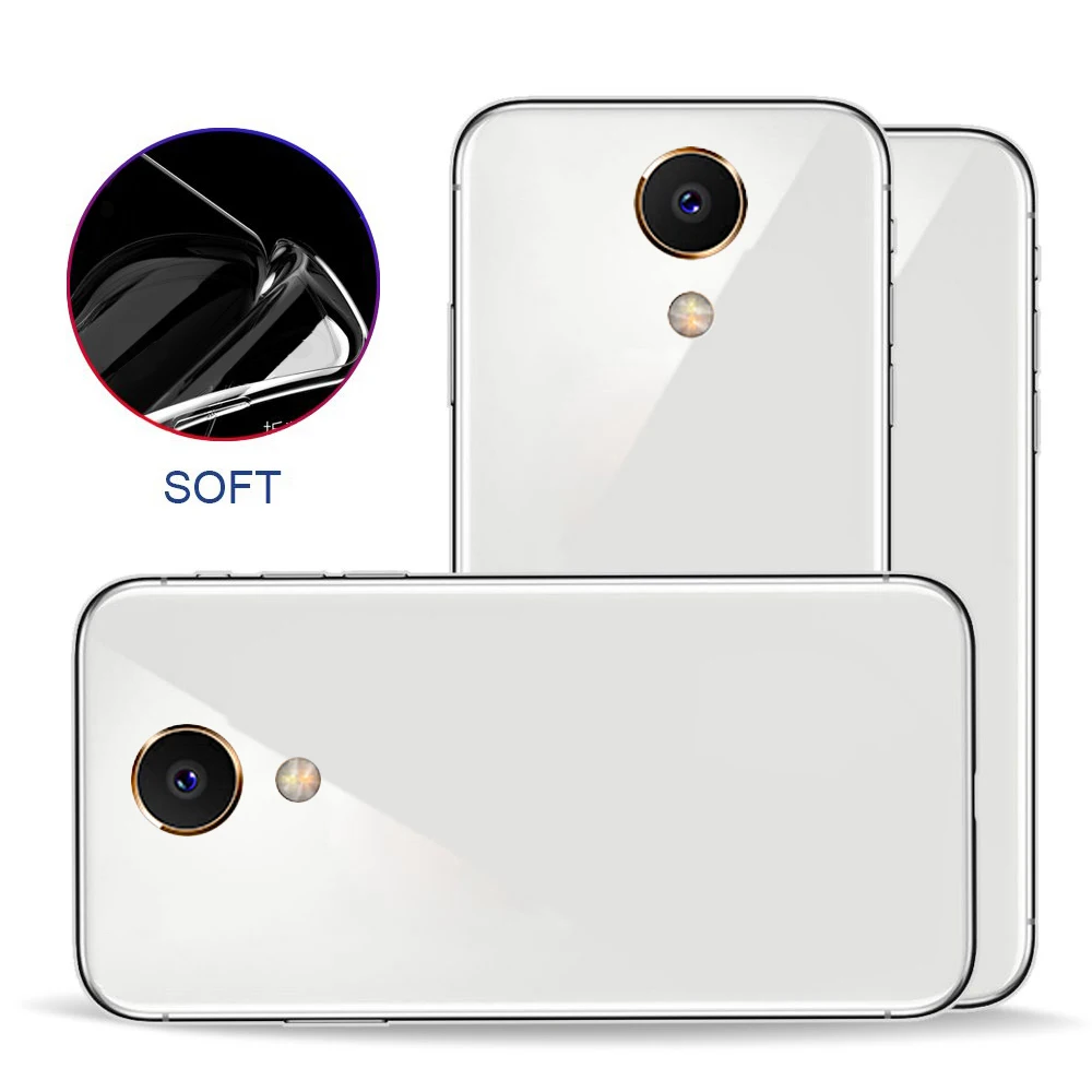 Прозрачный мягкий чехол для Meizu Noblue 5S Ультратонкий силиконовый