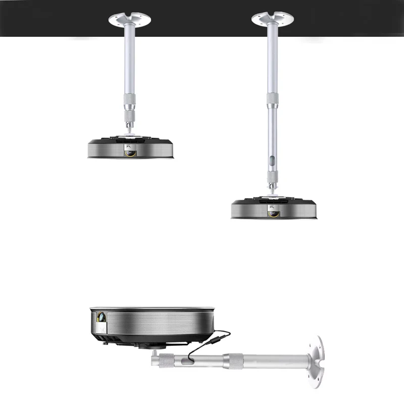 

Adjustable Projector Holder Ceiling Mount Max Length 450mm Min Length 300mm For Projector LED Proyector Beamer