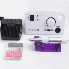 35000 об/мин фрезерный Электрический маникюр ногтей дрель керамический резак Педикюр машина набор Профессиональный для стерилизатора пилка для ногтей Инструменты
