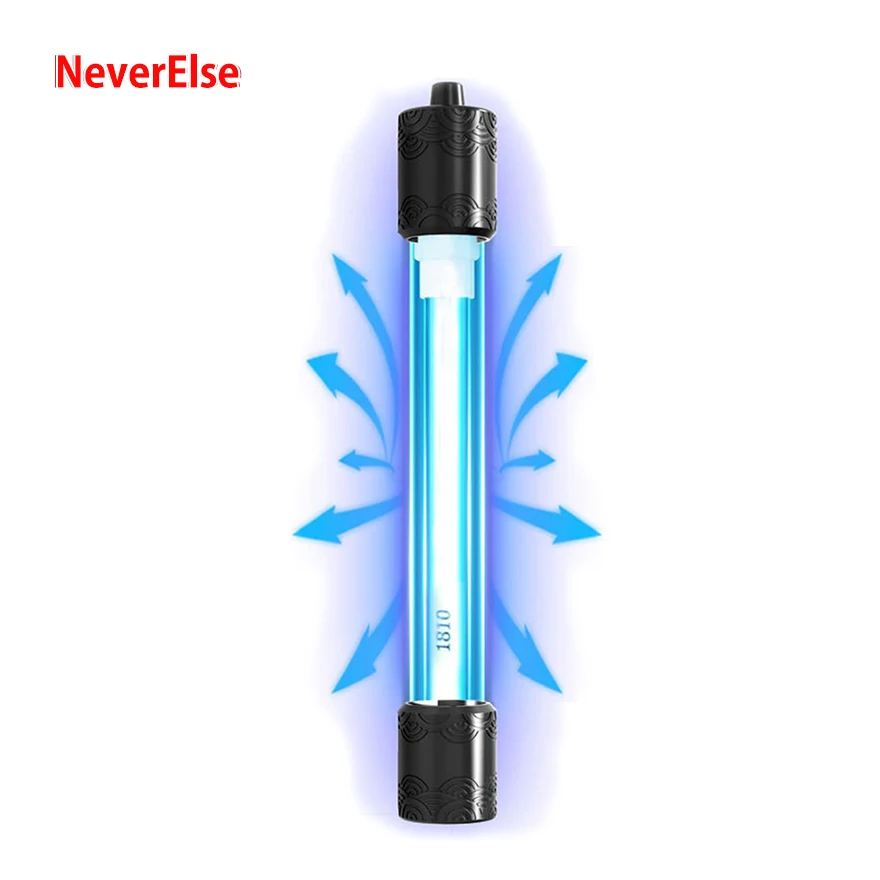 

UV Sterilization Lamp Light with Timer Water Disinfection for Aquarium Fish Tank Green Killing Submersible 180degree Shade Sheet