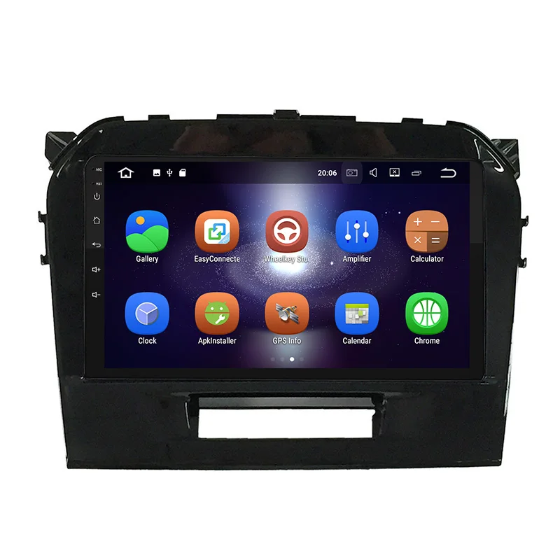 Cheap Aoluoya 9" IPS 2G RAM 2 din Android 7.1 CAR DVD Player For SUZUKI Vitara 2015 2016 car Radio GPS Navigation multimedia WIFI DAB 2