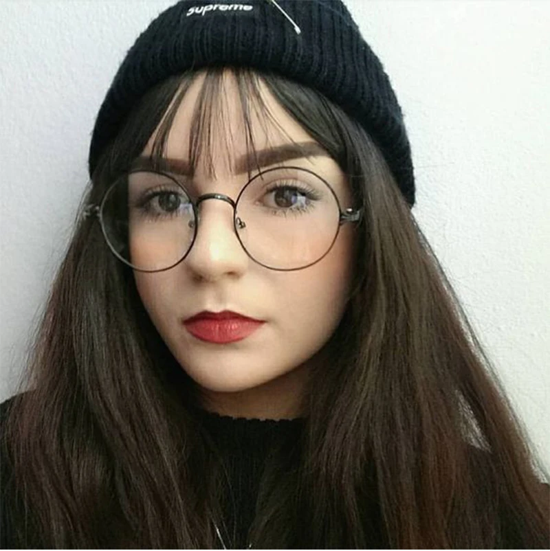 

Round Glasses Frames For Women Brand Designers Sunglasses Frame Clear Lens Harry Potter Glasses Gafas Retro Transparent Glasses