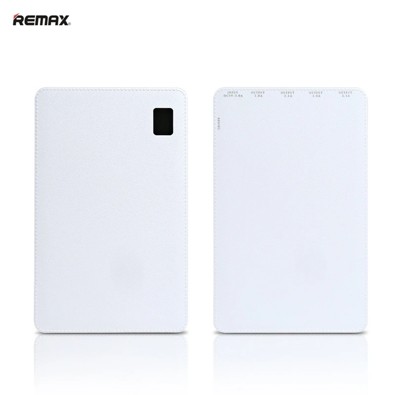 Remax 30000 mah Mobile Phone Portable Charger Power Bank 4 USB Output port External Battery for iphone 7 8 Pover bank Universal