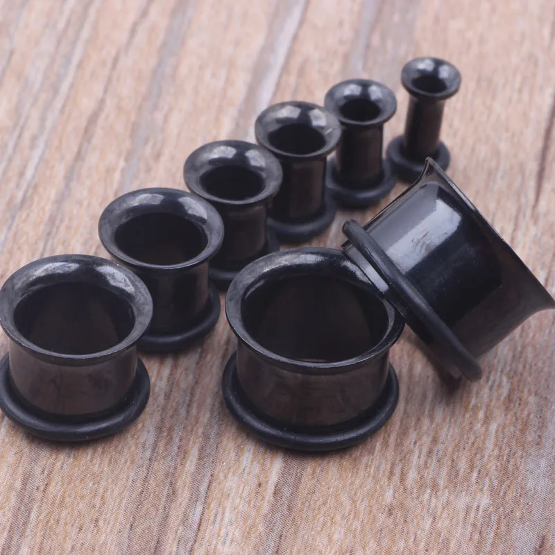 

Free Shipping 100pcs Different Size Stainless Steel Ear Tunnel Plug Kit Stretcher Flesh Expander