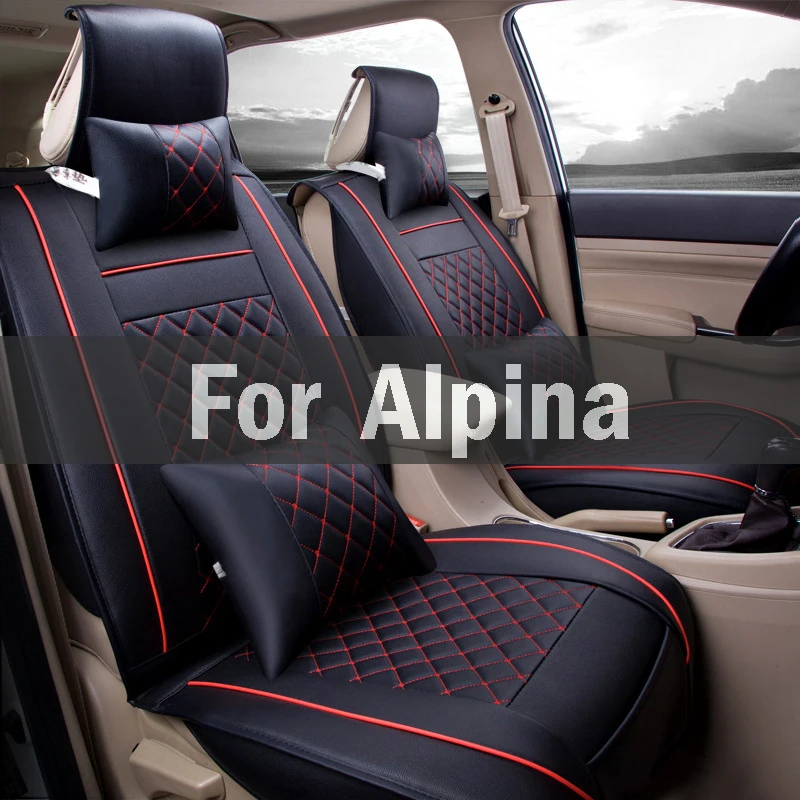 

Waterproof Soft Cushion Pu Leather Auto 5 Color Car Seat Cover Sets Automotive For Alfa Romeo 166 8c Brera 4c 147 159 156
