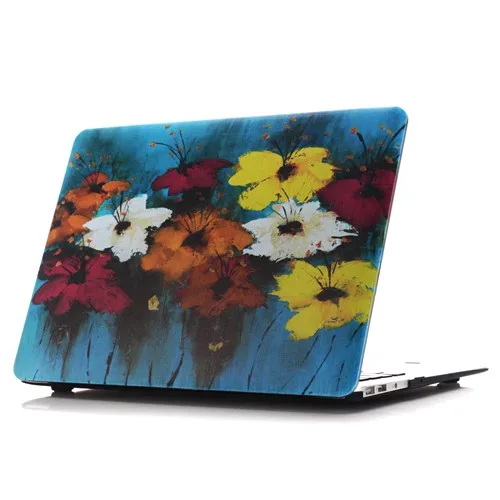 Чехол с цветочным рисунком для Apple Macbook 11,6 12 13,3 15,4 Air Pro retina защита для ноутбука для Mac book 11 12 13 15 дюймов
