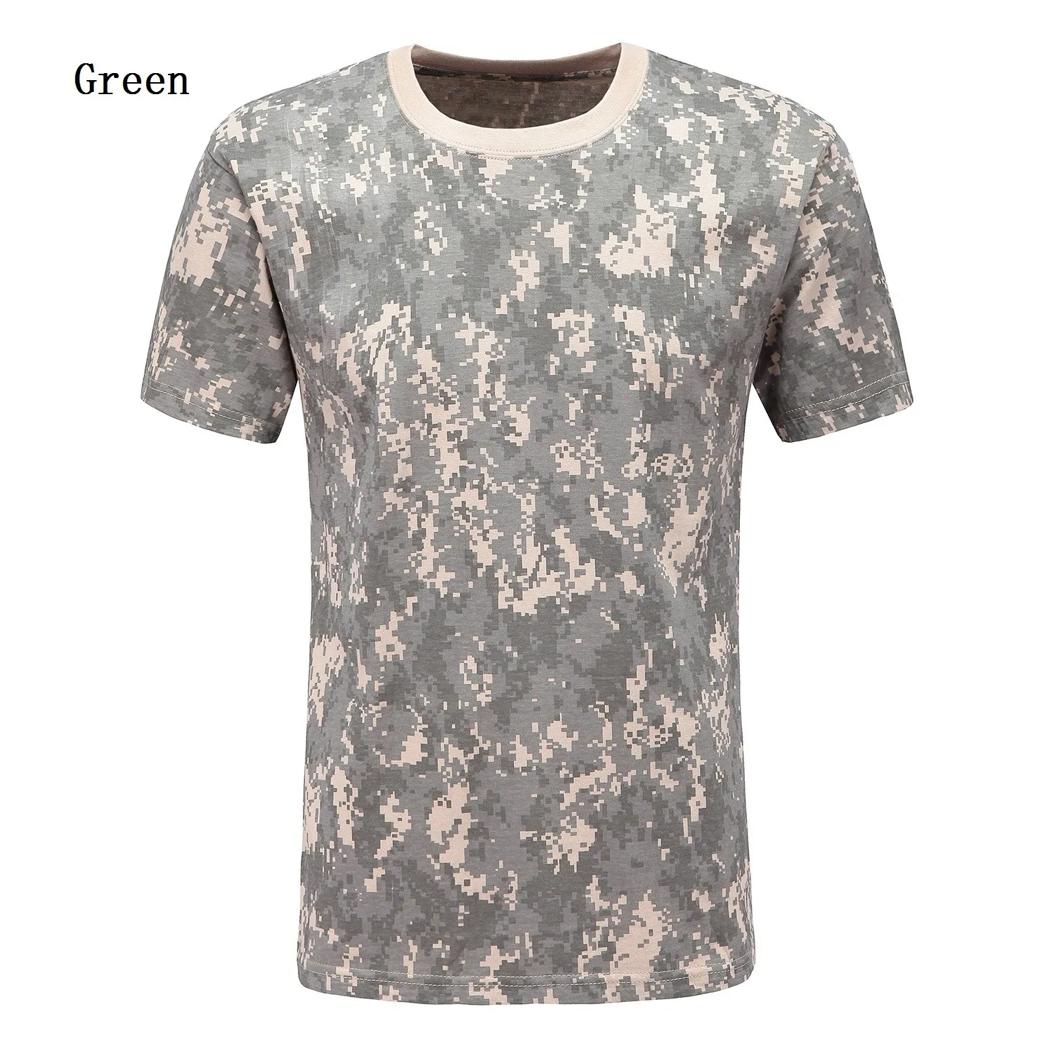 Zogaa 9 видов цветов Для мужчин футболки короткий рукав камуфляж военные открытый Повседневное Футболка с принтом человек футболка качество Футболки