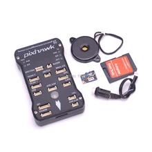 Pixhawk PX4 автопилот PIX 2.4.7 обновленный 2.4.6 32 бит ARM Контроллер полета с выключателем безопасности и зуммером/4 ГБ sd-карта