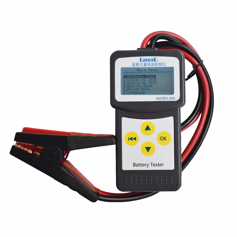 Car CAA Battery Tester 12V lead acid battery tester Lancol MICRO 200