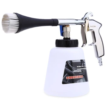 

High Pressure Car Washer Water Gun Snow Foam Lance Portable Cleaning Machine Double Horn Brush Foam Gun Washing Tool