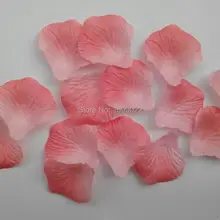 Декоративные искусственные лепестки роз Коралловый Розовый Сад Свадьба центральный прием гостей в доме невесты украшения petalas de rosa