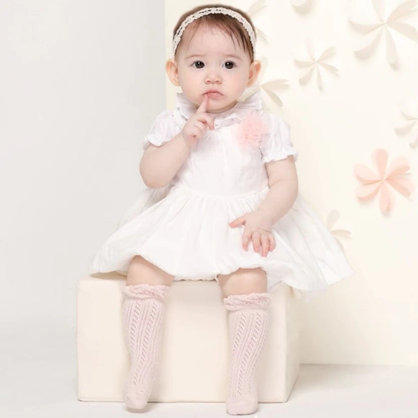 

Baby Socks Summer Cotton Baby Socks Knee High Kids Boy Girl Socks Cartoon Cat Leg Warmers 0-6Year