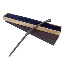 Новинка, высокое качество, hp, металлический сердечник, Bellatrix Lestrange, волшебная палочка с подарочной синей упаковкой, Рождественская игрушка для косплея