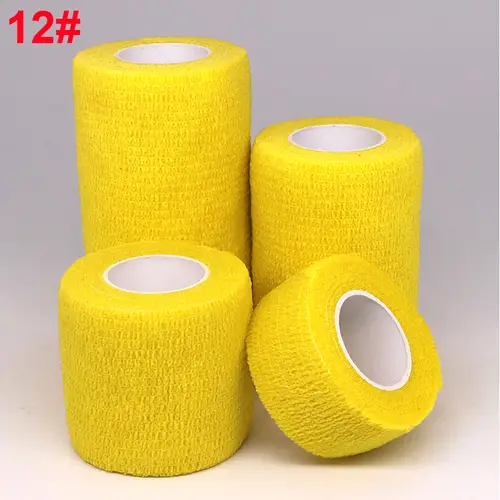 COYOCO Colorful Sport Self Adhesive Elastic Bandage Knee Support Pads 4.8m Wrist Ankle Protector Palm Shoulder Wrap Tape Bandage - Image 30