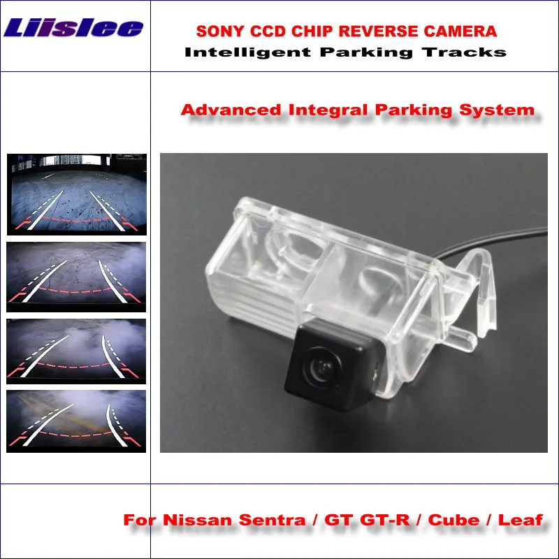 

Liislee Intelligentized Reversing Camera For Nissan Sentra / GT GT-R / Cube / Leaf Rear View Back Up Dynamic Guidance Track