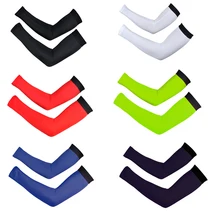 Однотонная Простая защита от ультрафиолета, гетры с длинными рукавами, крутые рукава для езды на мотоцикле велосипеде, воздухопроницаемая грелка для рук