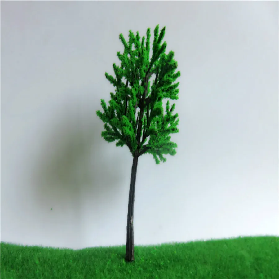 new architecture 3d scale artificial plastic model  green tree  layout267