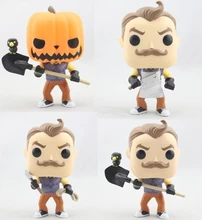 Funko POP Secondhand Hello Neighbor, Pumpkinhead Vinyl Action Figure Collectible Model Toy Cheap No Box