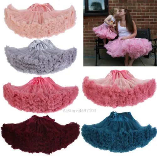 

Women's Adult Teenage Girls Ruby Petticoat skirt Ballet Dance Party Fluffy Tutu Skirt Wedding Accessorie Bridesmaid Skirt
