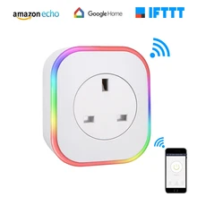 WiFi Smart Plug Wireless Socket Home Electrical Timer Outlet Remote Control Power Switch via APP Works with Alexa Google Home WiFi Smart Plug Wireless Socket Home Electrical Timer Outlet Remote Control Power Switch via APP Works with Alexa Google Home