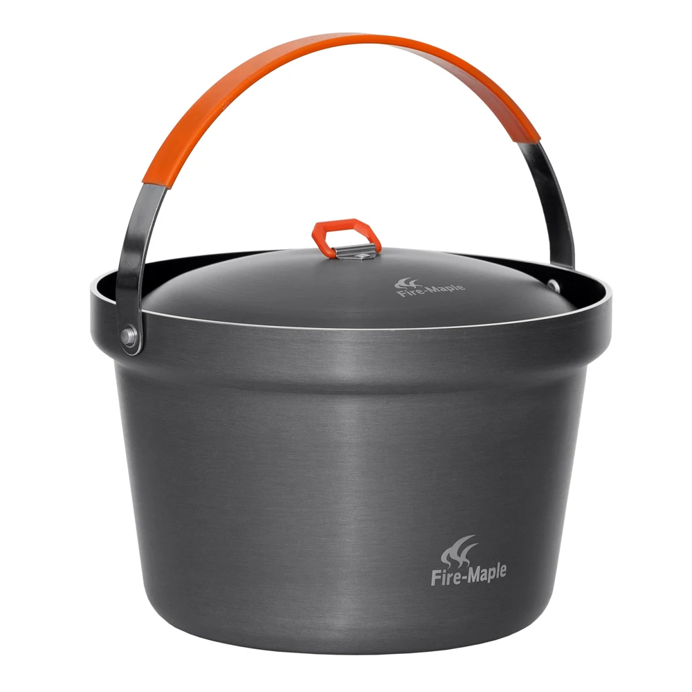 Огненный клен ПИР Открытый Кемпинг пикника кастрюля для приготовления пищи