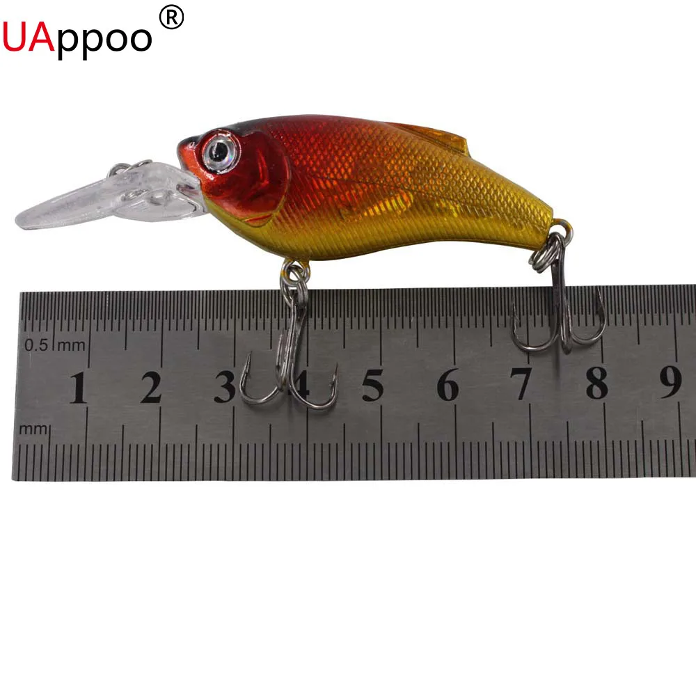 1PCS Floating Minnow Fishing Lure Laser Hard Artificial Bait 3D Eyes 7.5cm 8g Wobblers Crankbait Carp Tackle Goods Hooks lixada (1)