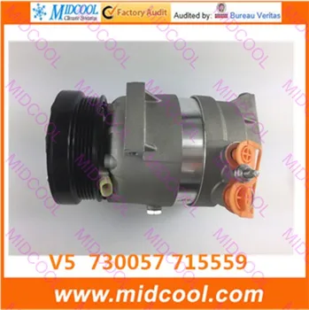 

HIGH QUALITY AUTO AC COMPRESSOR V5 FOR 730057 715559