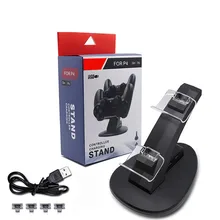 Контроллер Зарядное устройство Док-станция USB PS4 зарядная подставка для sony Playstation 4 PS4 тонкий контактный тип