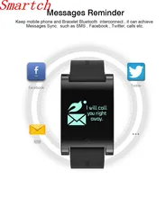 Smartch DM68 фитнес-трекер smart Сердечного ритма крови Давление монитор Смарт Браслет Модные Водонепроницаемый Спорт Шагомер