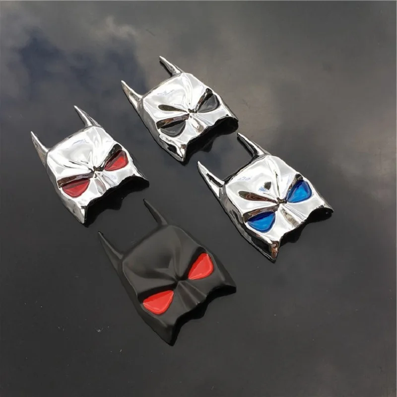 3D Metal Batman Mask Car stickers batman Badge Emblem Automobile Motorcycle Decal Fender Bumper Badge Car Styling Accessories