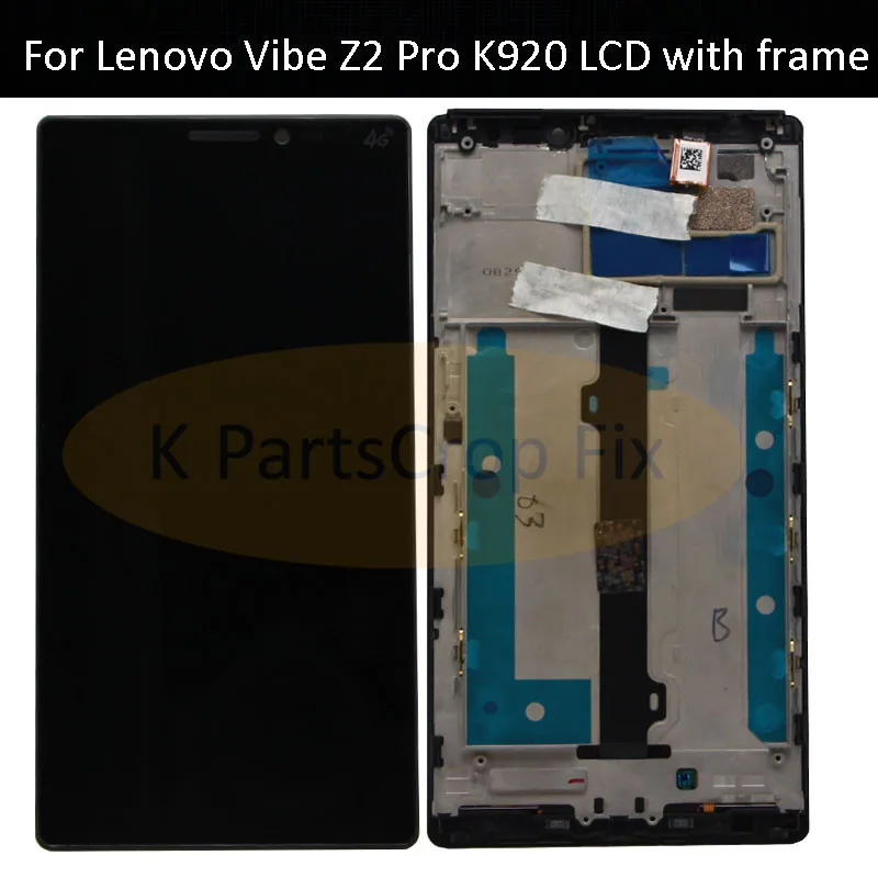 Новый ЖК-дисплей 6 0 дюйма 2560*1440 для Lenovo K920 Vibe Z2 Pro сенсорный экран дигитайзер в
