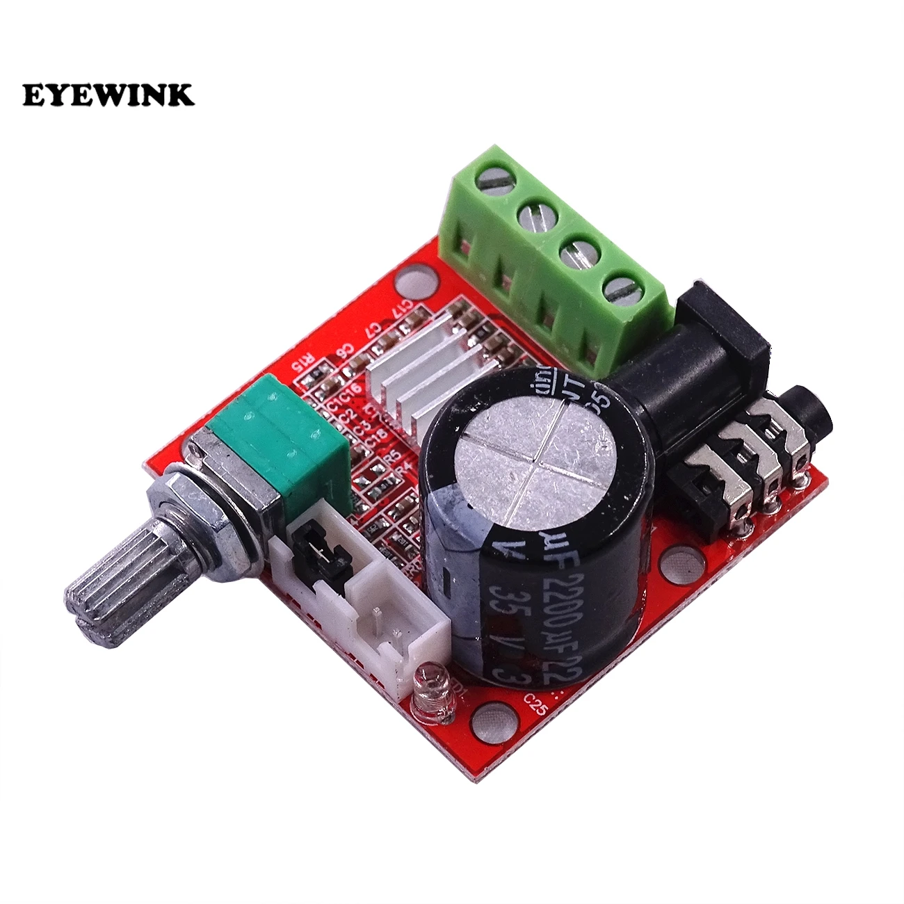 10 шт./лот 12 В мини Hi Fi PAM8610 аудио стерео усилитель плата 2X10W двухканальный D Класс