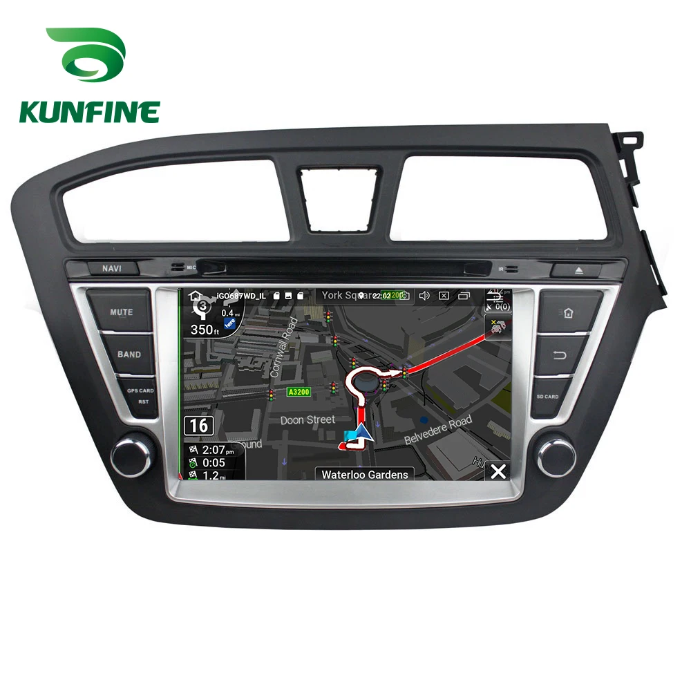 Best Octa Core 4GB RAM Android 8.0 Car DVD GPS Navigation Multimedia Player Car Stereo for HYUNDAI I20 2014-2015L Radio Headunit WIFI 3