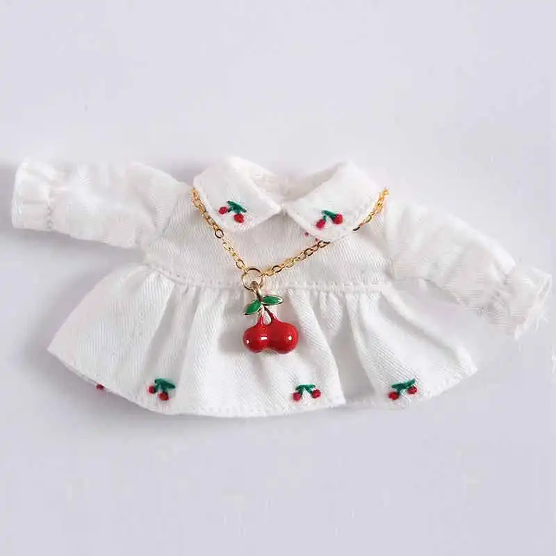 1 шт. Новое поступление Obitsu11 OB11 1/12 Кукольное платье Милая Одежда для кукол юбка для OB11 кукольные аксессуары - Цвет: 1