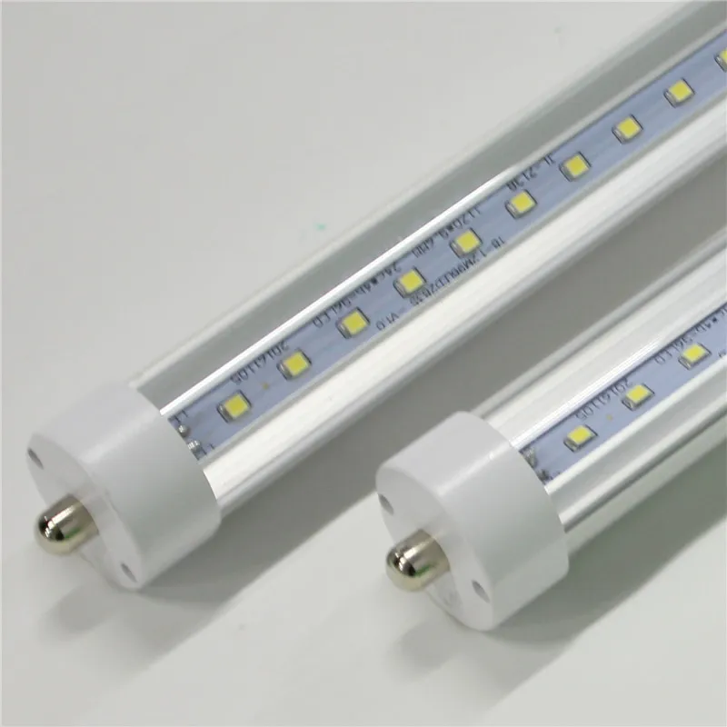 Achat FA8 Seule Broche T8 4ft Led Tube 1200mm 6ft 8ft Led lampe Led Tube Lumières Chaud Froid Blanc Fluorescent LED Ampoule Intérieure Lighing