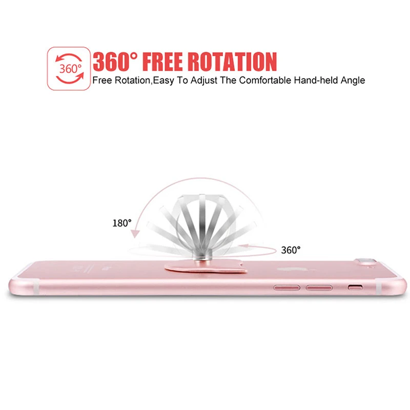 Fashion Colorful 360 Degree Scrub Square Mobile Phone All Smartphone Stand Holder Accessories For Xiaomi For Huawei For Samsung Fashion Colorful 360 Degree Scrub Square Mobile Phone All Smartphone Stand Holder Accessories For Xiaomi For Huawei For Samsung