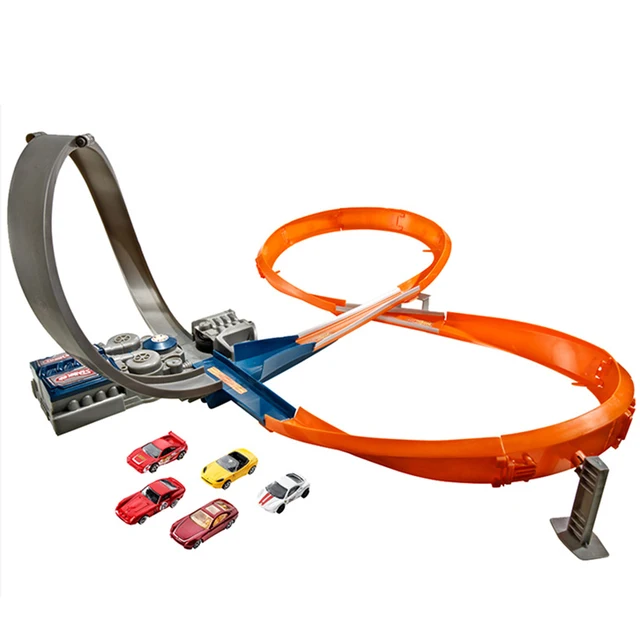 Hot Wheels x258 Roundabout track toy kids toys Plastic