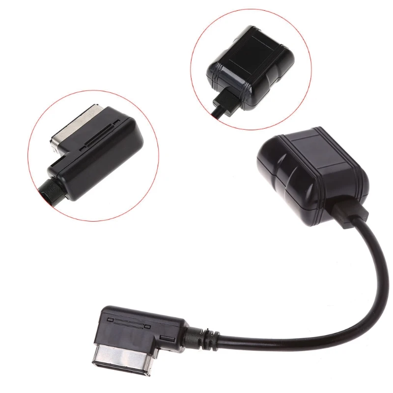 

New Car Bluetooth Wireless Module for Benz Radio Stereo Aux Cable Adapter MMI Socket Interface Audio Input Drop Shipping Support