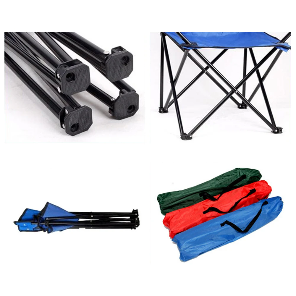 Oxford Cloth Lightweight Seat Portable Folding Camping Chair Fishing Chair for Outdoor Picnic BBQ Beach Colorful Chairs armchair