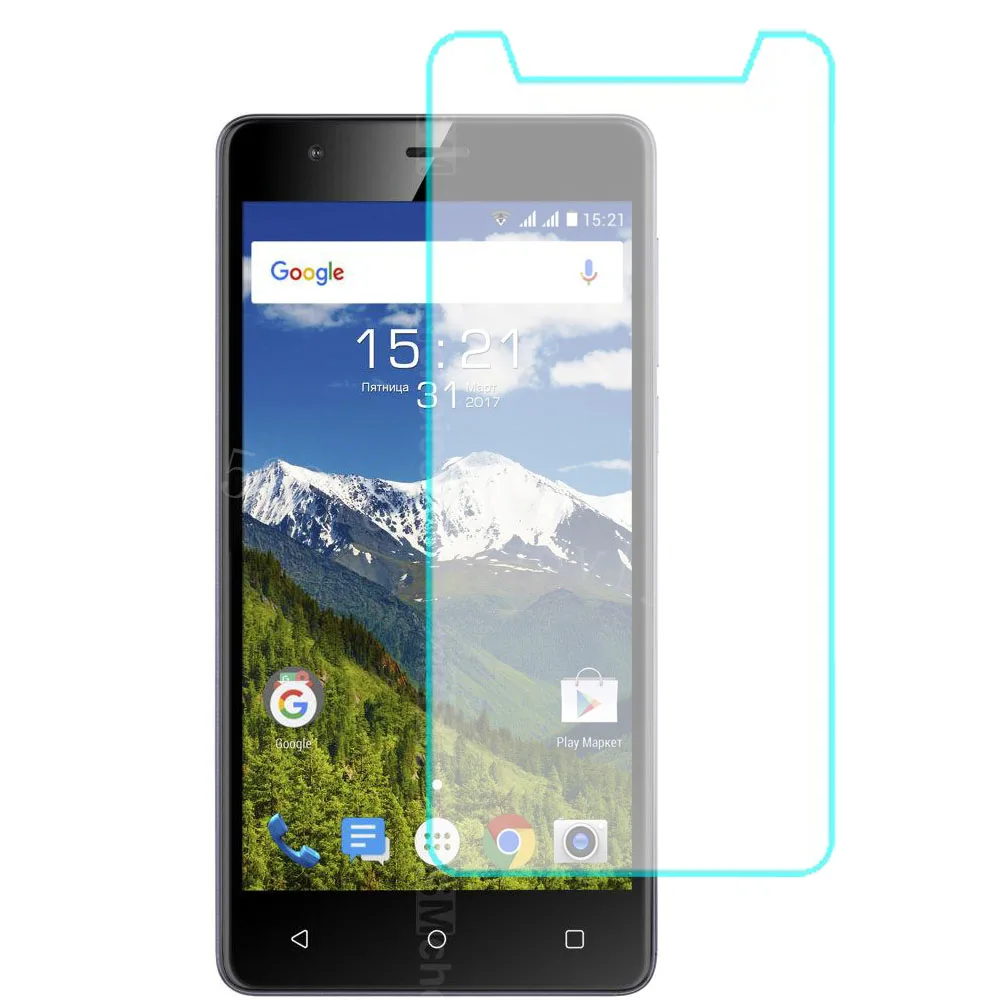 

For Fly Photo Pro / Power Plus 3 / Evo Tech 4 IQ4514 / Life Mega Tempered Glass Protective Protector For Fly Fs529 Glass Film